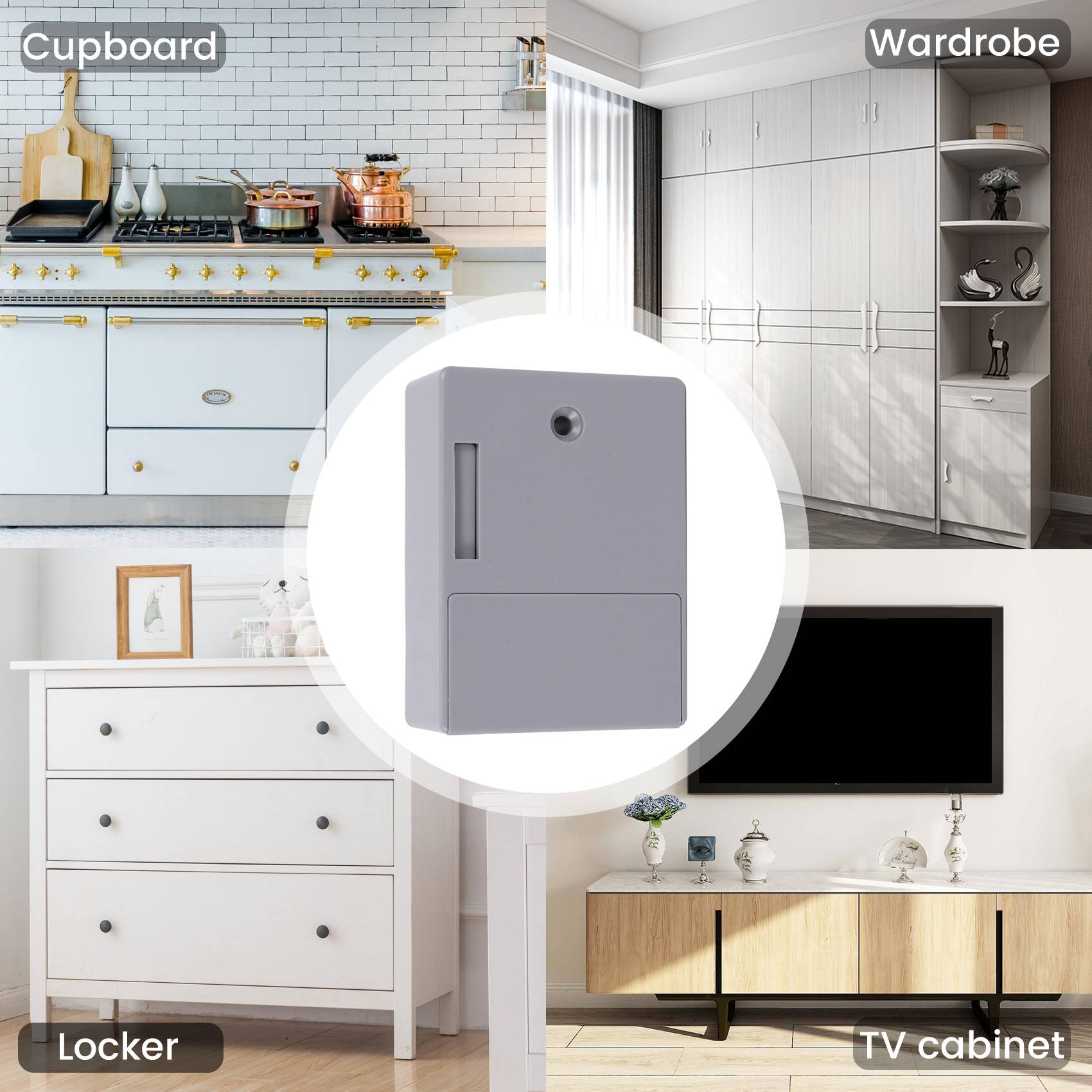 Diy Electronics Cabinet - ABFN-RFID ล็อคตู้อิเล็กทรอนิกส์ DIY สำหรับตู้ลิ้นชักไม้ พร้อมใช้งานและตั้งโปรแกรมได้