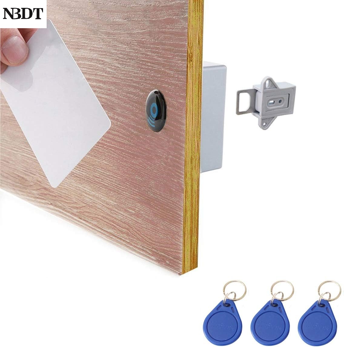 Diy Electronics Cabinet - กุญแจล็อคตู้แบบซ่อน RFID อิเล็กทรอนิกส์ 1 ชิ้น ติดตั้งง่าย