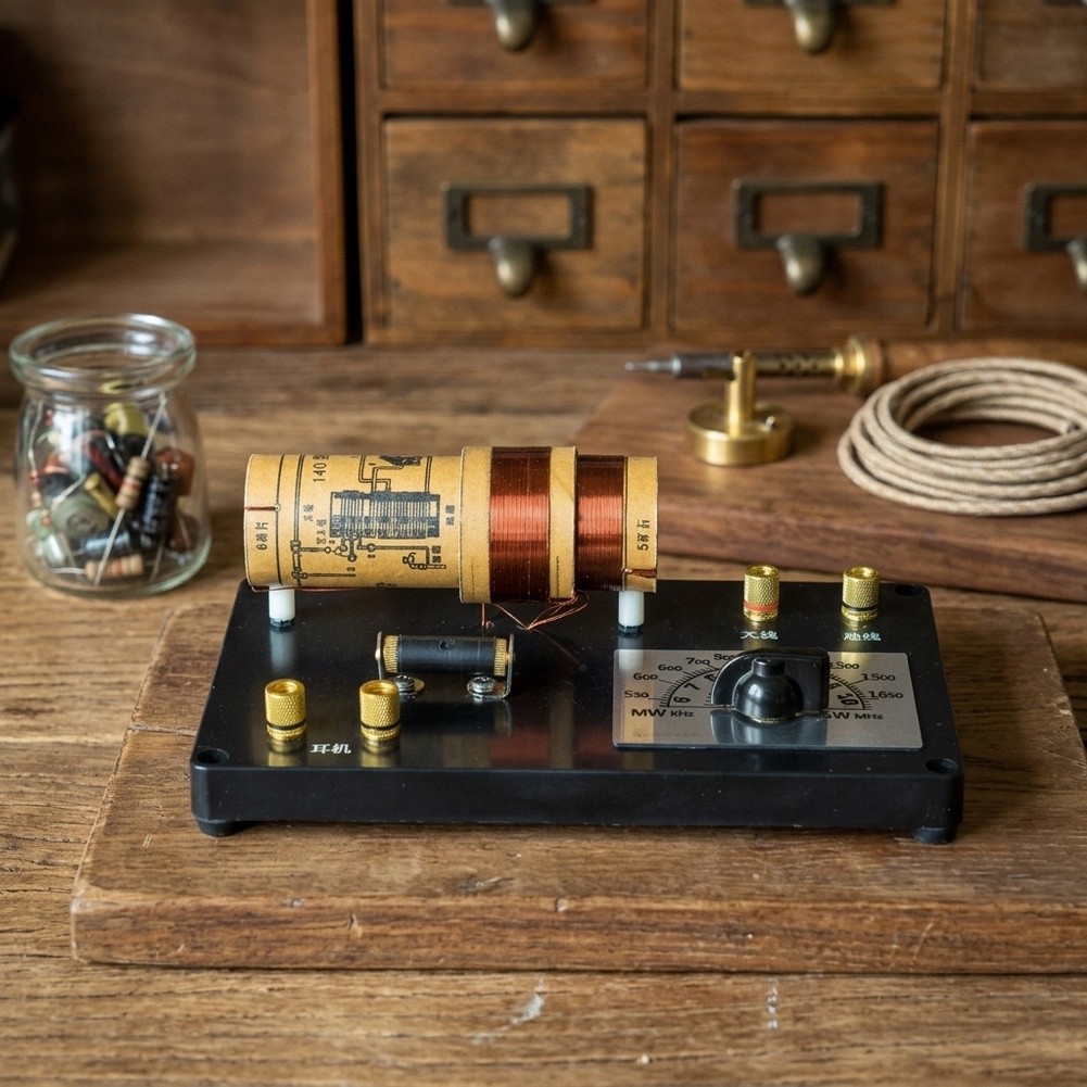Diy Electronics Projects For Beginners - ชุดอุปกรณ์ DIY สำหรับเครื่องรับสัญญาณอนาล็อก 1 ชุด สำหรับเครื่องตรวจจับคริสตัล