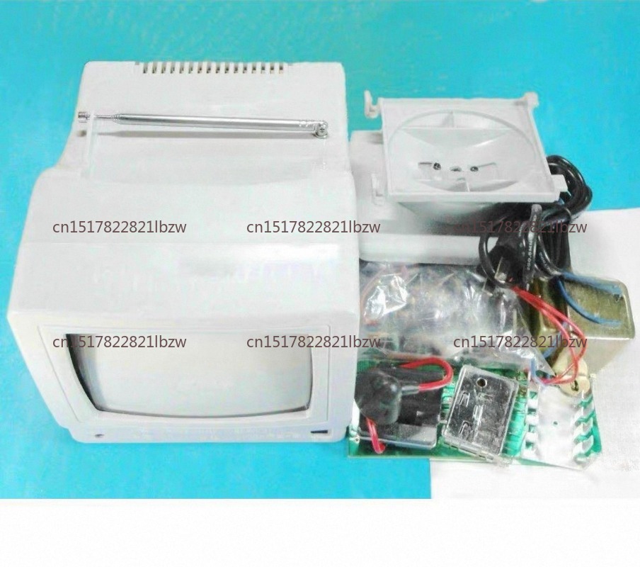 Diy Electronics Parts - ชุดทีวีขาวดำขนาด 5.5 นิ้ว ชุดฝึกอบรมการผลิตอุปกรณ์อิเล็กทรอนิกส์ DIY ZX2035
