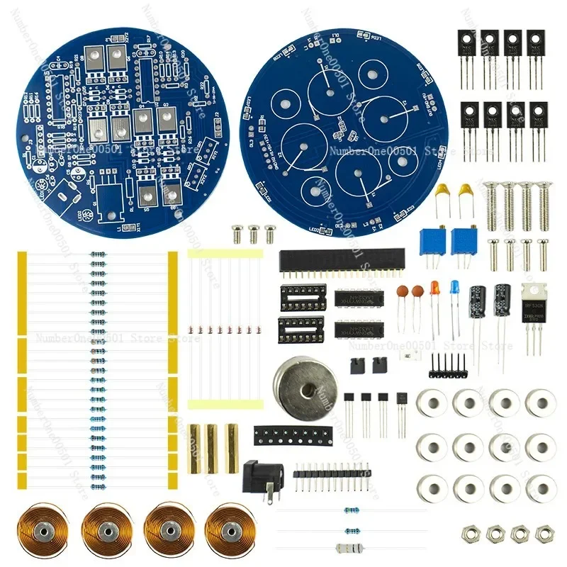 Diy Electronics Projects For Beginners - ชุด DIY วงจรอิเล็กทรอนิกส์สำหรับฝึกบัดกรี พร้อมชิ้นส่วนคอยล์ สำหรับนักเรียน โรงเรียน