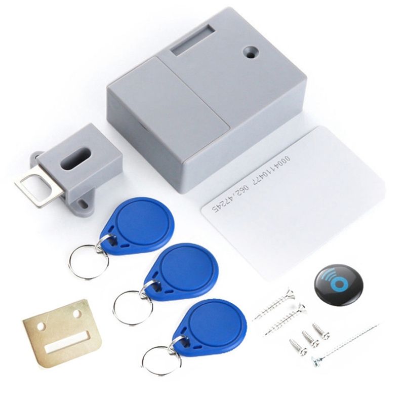 Diy Electronics Cabinet - A98Z RFID ล็อคตู้อิเล็กทรอนิกส์ ล็อคแบบอิเล็กทรอนิกส์ DIY สำหรับตู้ไม้