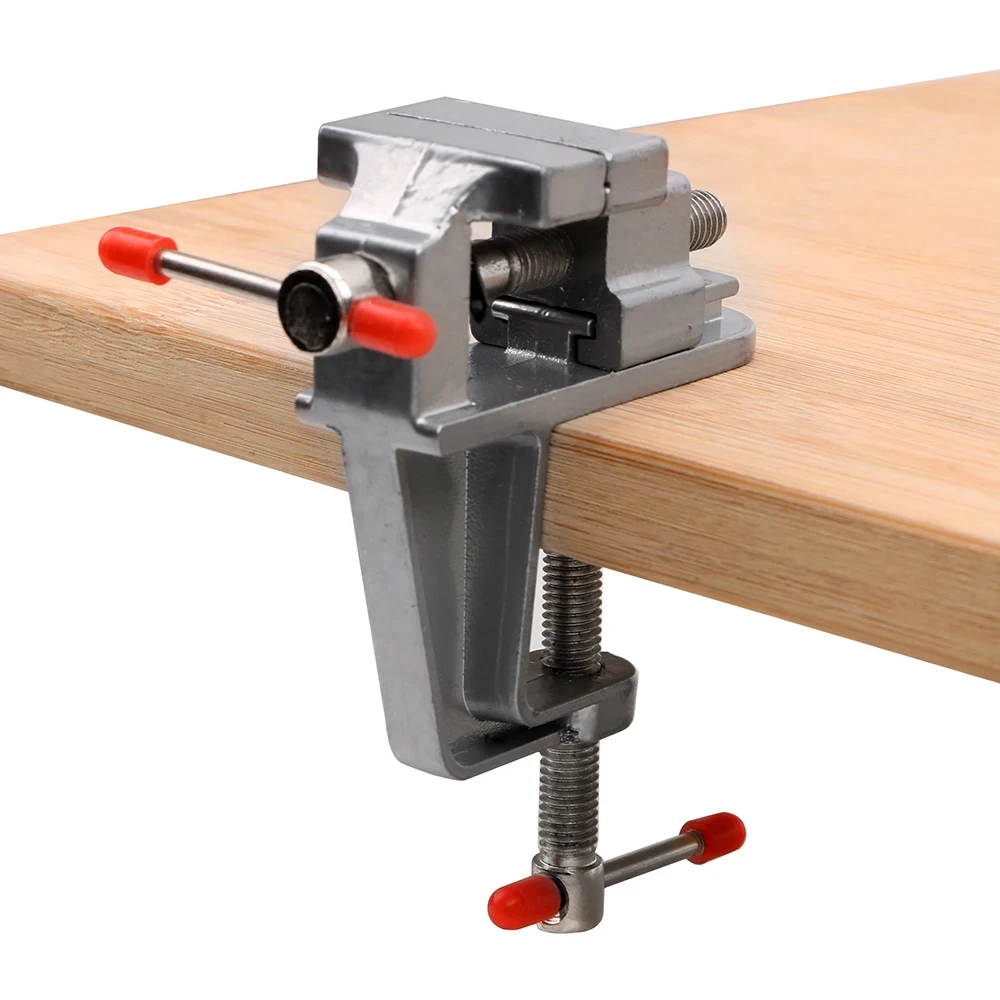 Diy Electronics Bench - สกรูยึดโต๊ะขนาดเล็กแบบ DIY แม่พิมพ์งานฝีมือเครื่องมือซ่อมแซมแบบคงที่คีมเครื่องประดับทำงานอดิเรกขนาดเล็กพกพา
