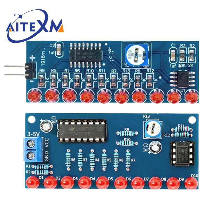 Diy Electronics Lab - Smart Electronics ชุด Ne555 + CD4017