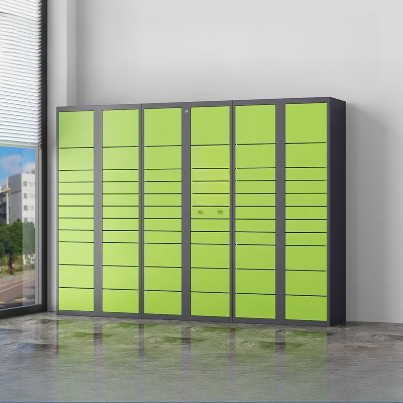Diy Electronics Cabinet - เหมาะสำหรับตู้ล็อคเกอร์อิเล็กทรอนิกส์กลางแจ้ง 61 ประตูในโรงยิม ตู้เก็บของแบบด่วนหุ้มโลหะป้องกันสนิม