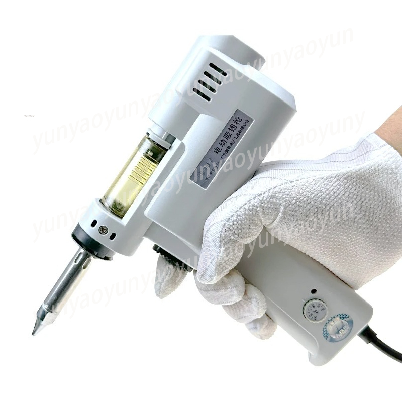 Desoldering Pump Solder - ปั๊มดูดตะกั่วไฟฟ้า S-993A 110V/220V 90W เครื่องดูดตะกั่วไฟฟ้า