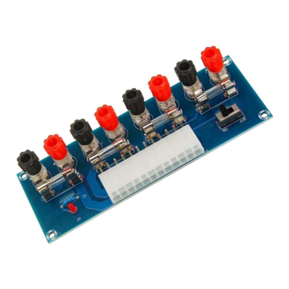 Diy Electronics Lab - บอร์ดแยกสัญญาณไฟคอมพิวเตอร์ ATX 20 พิน โมดูลแบบตั้งโต๊ะที่ใช้งานร่วมกันได้สำหรับงาน DIY