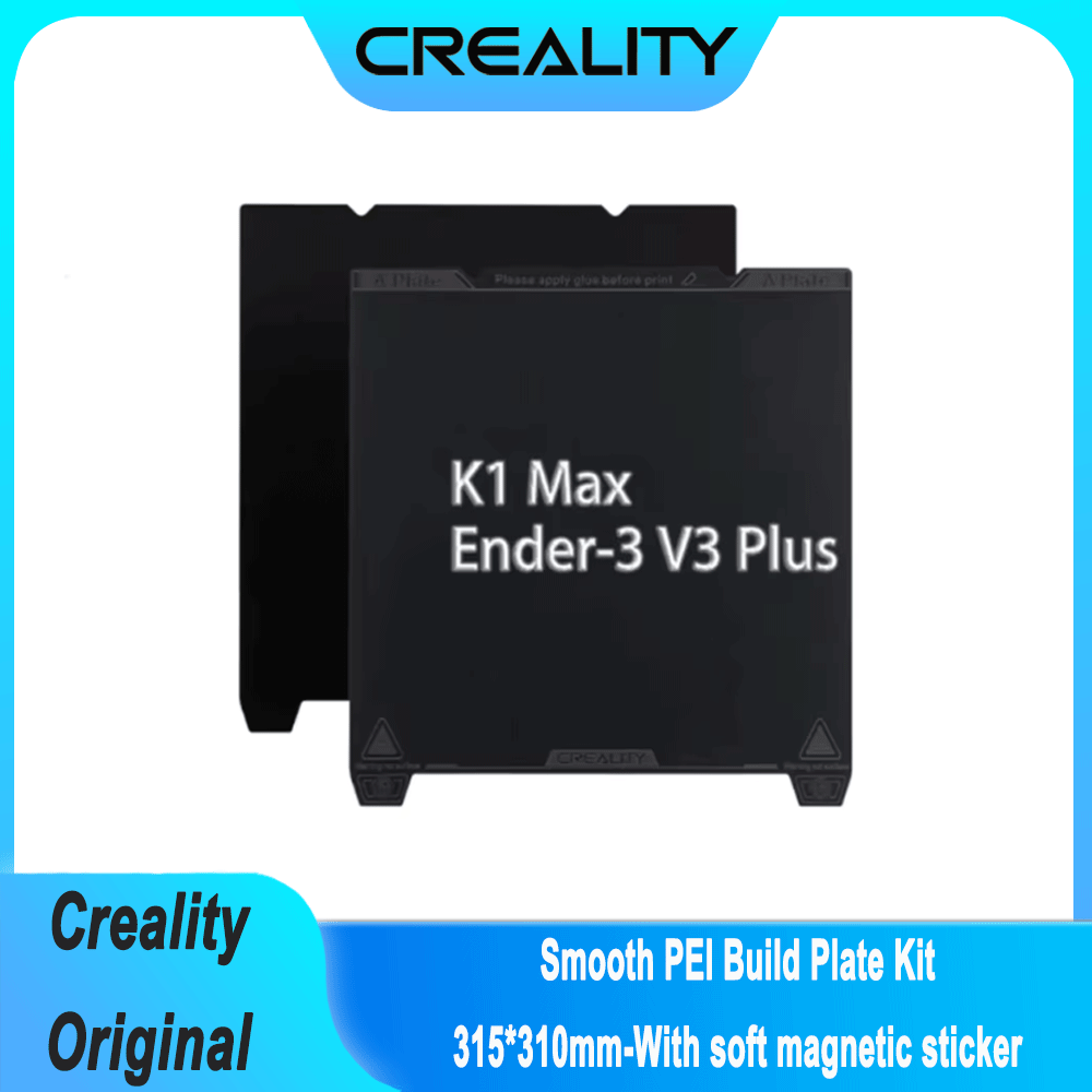 Creality Printer Ender 3 V3 - ชุดแผ่นรองพิมพ์ Creality Smooth PEI ขนาด 315*310