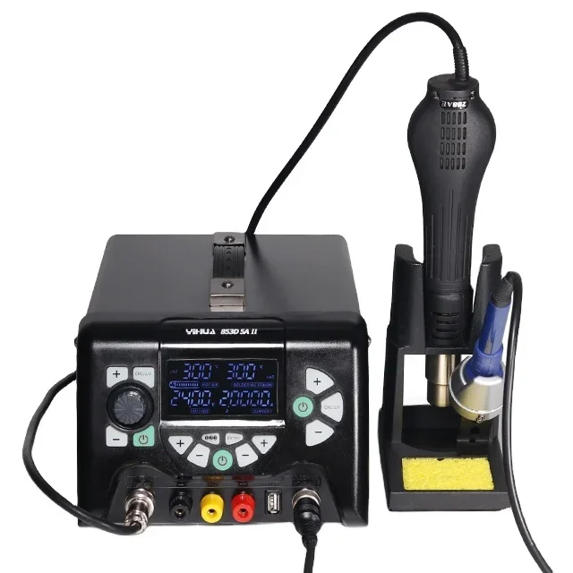 Hot Air Rework Station - เครื่องมือเชื่อมคุณภาพสูง 3 in 1 220V YiHua