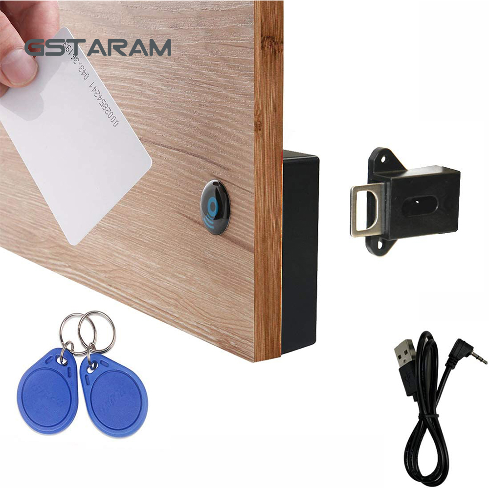 Diy Electronics Cabinet - ตัวล็อคลิ้นชักอิเล็กทรอนิกส์ RFID เซ็นเซอร์อัจฉริยะที่ซ่อนอยู่ตัวล็อคลิ้นชักแบบดิจิตอลตัวล็อคเซ็นเซอร์ที่มองไม่เห็นสำหรับเฟอร์นิเจอร์ตู้เสื้อผ้า