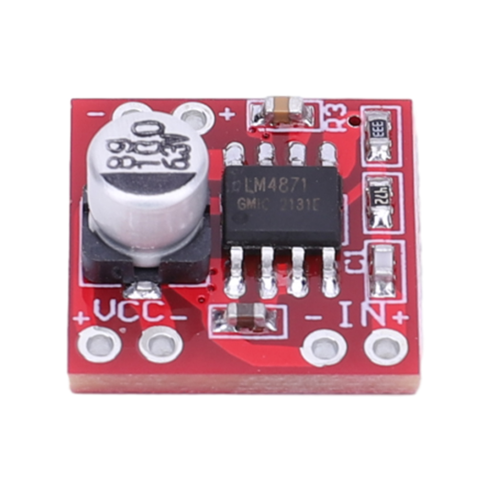 Diy Electronics Circuits - LM4871 บอร์ดขยายเสียงช่องเดียว 3W โมดูลขยายเสียง DC 3V-5V