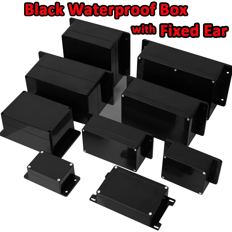 Diy Electronics Box - กล่องกันน้ําพลาสติก ABS ไฟฟ้ากล่อง DIY โครงการอิเล็กทรอนิกส์กรณีแหล่งจ่ายไฟพร้อมหูคงที่
