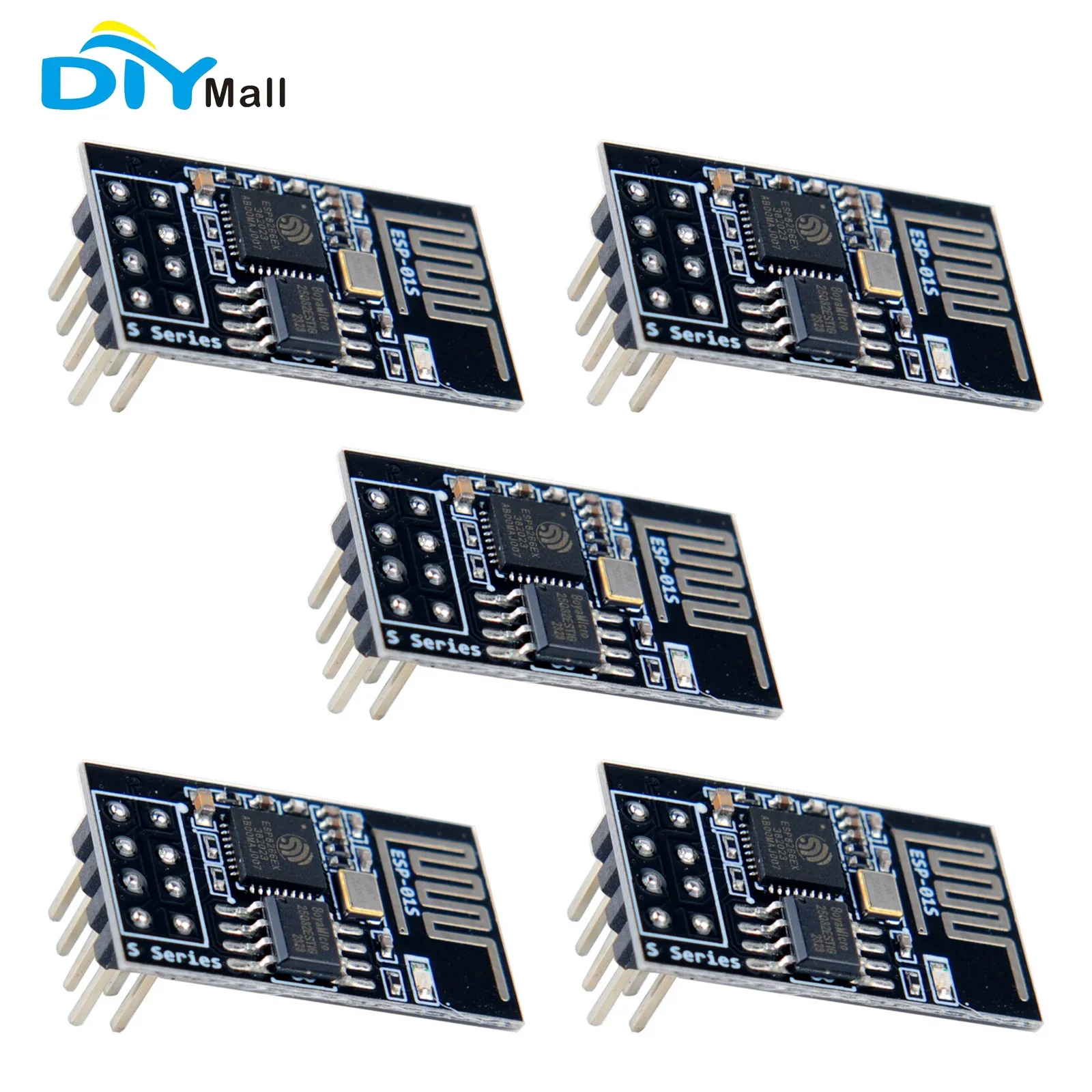 Diy Elektronik - ESP-01S ESP8266 โมดูลไวไฟ 4MB แฟลช 3.3V