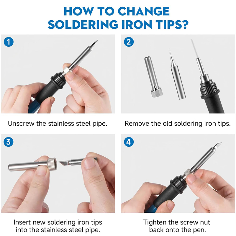 ชุดหัวแร้งบัดกรีไฟฟ้าปรับอุณหภ - Soldering Iron Kit บทวิจารณ์และราคา