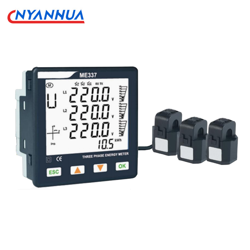 มิเตอร์ใช้พลังงานชนิดแผง AC220 - Diy Electronics Store บทวิจารณ์และราคา