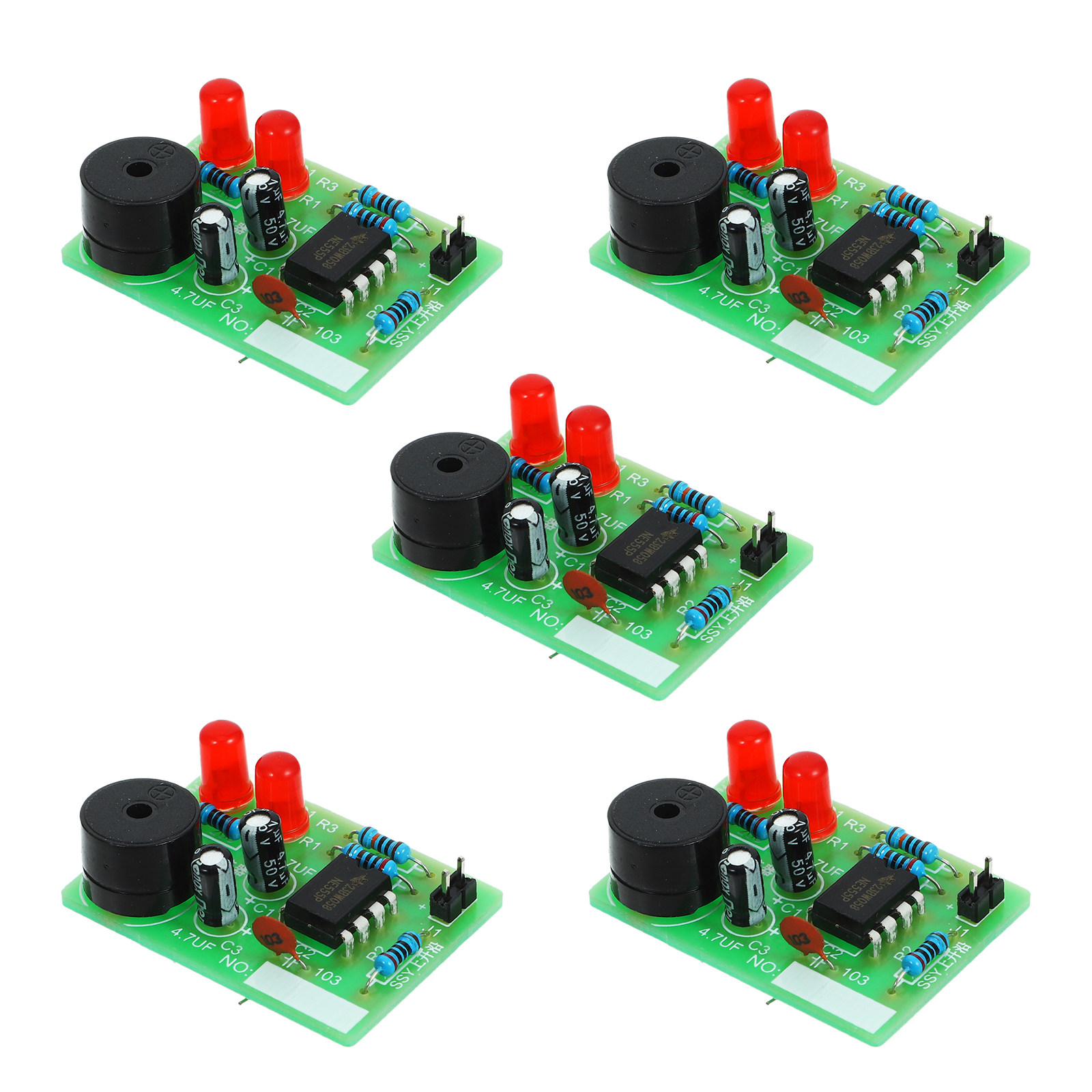 ชุดฝึกหัดการบัดกรี 5 ชุด สำหรั - Diy Electronics Projects For Beginners บทวิจารณ์และราคา