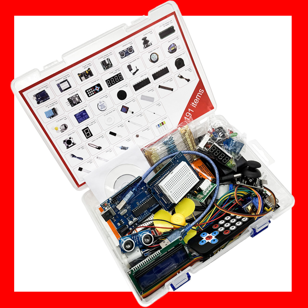 ชุดเริ่มต้นการเรียนรู้แบบเต็มร - Diy Electronics Projects For Beginners บทวิจารณ์และราคา