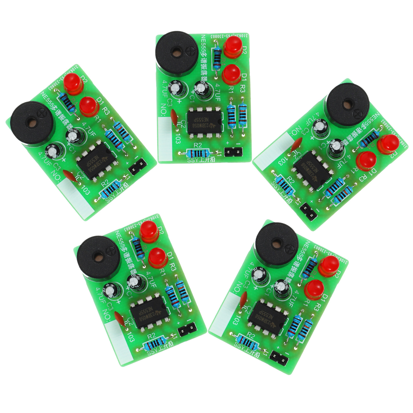 ชุดฝึกหัดการบัดกรี 5 ชุด บอร์ด - Diy Electronics Circuits บทวิจารณ์และราคา