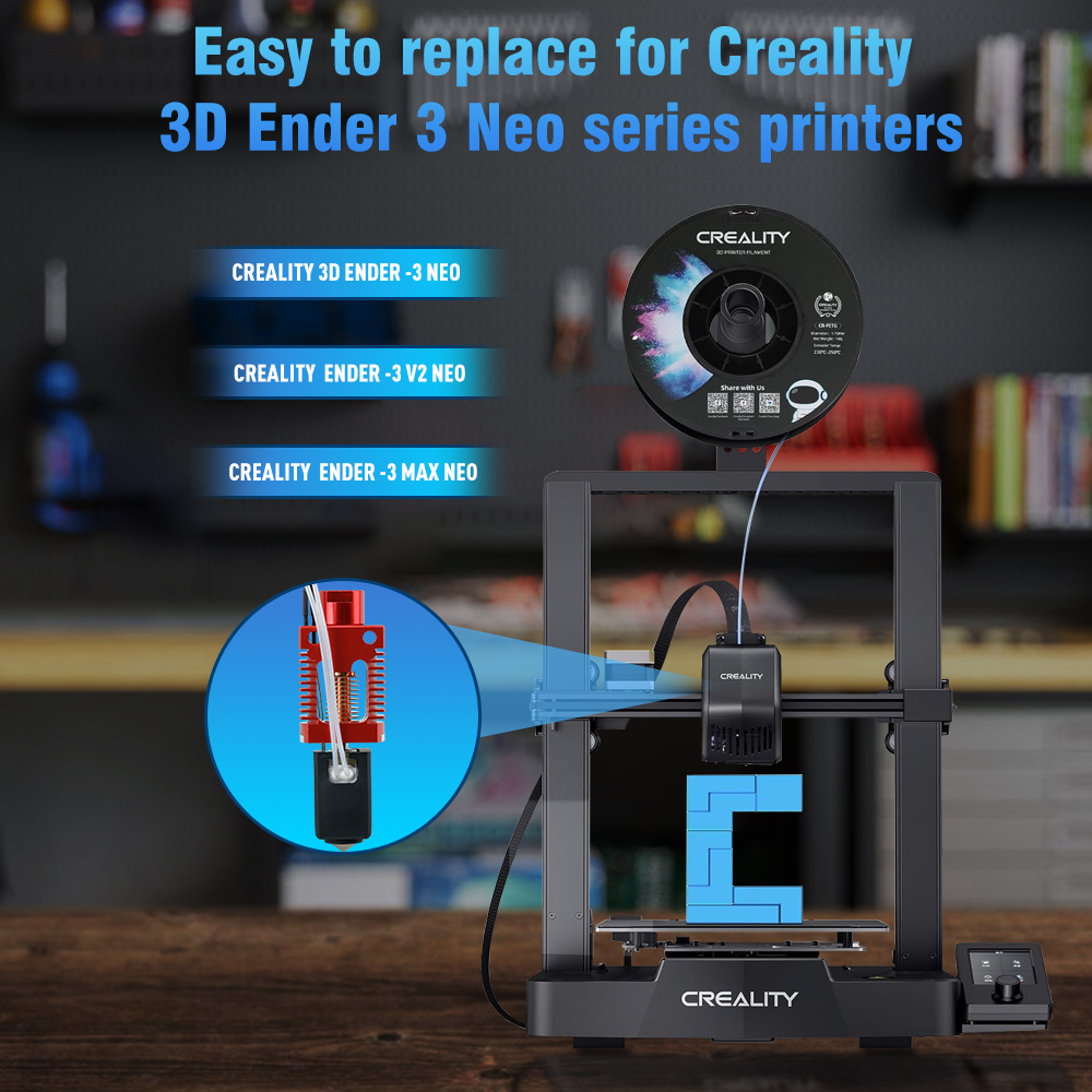ชุดฮอตเอนด์สำหรับ Creality End - Creality Printer Ender 3 V3 บทวิจารณ์และราคา