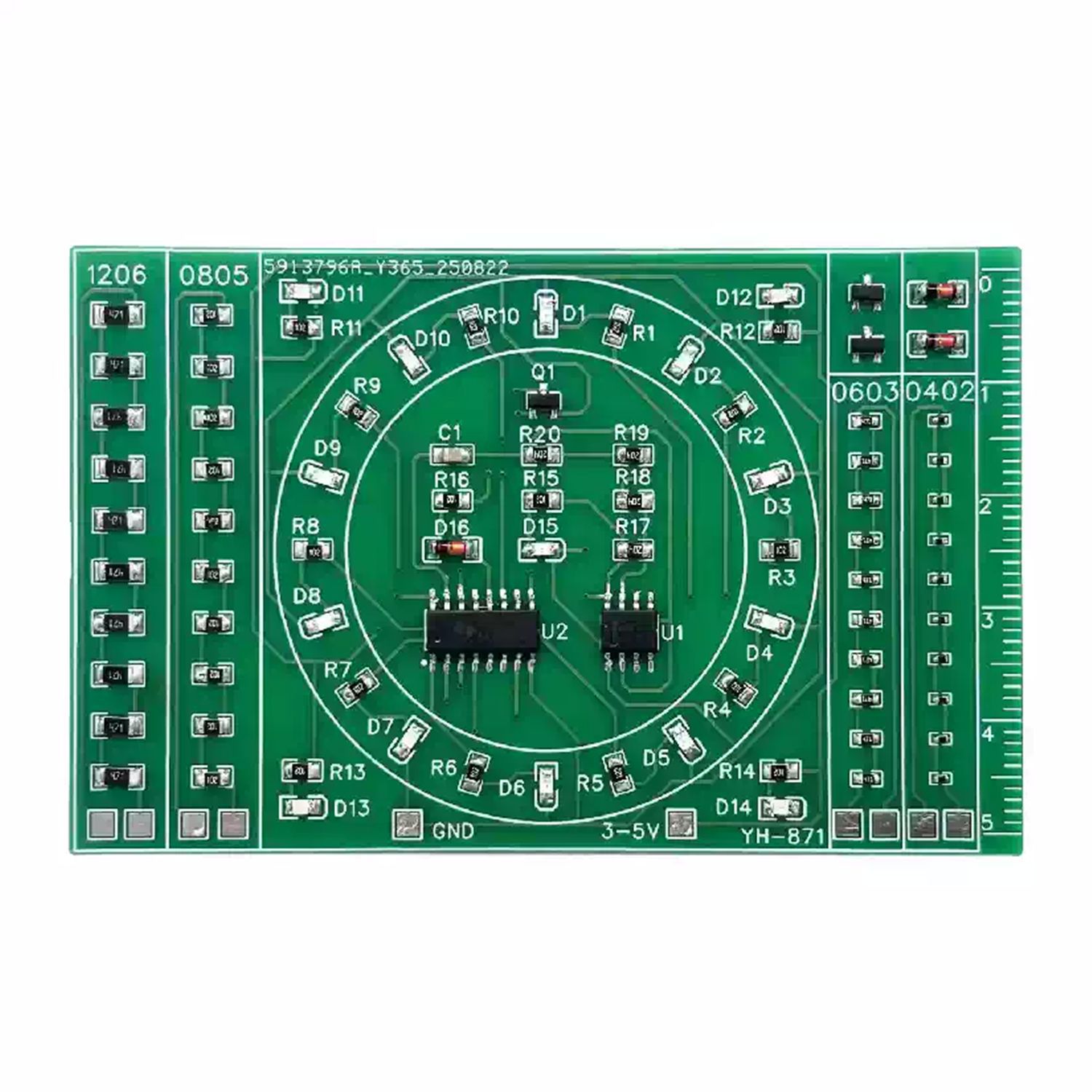 ชุดฝึกหัดบัดกรี LED CD4017 พร้ - Diy Electronics Projects For Beginners บทวิจารณ์และราคา