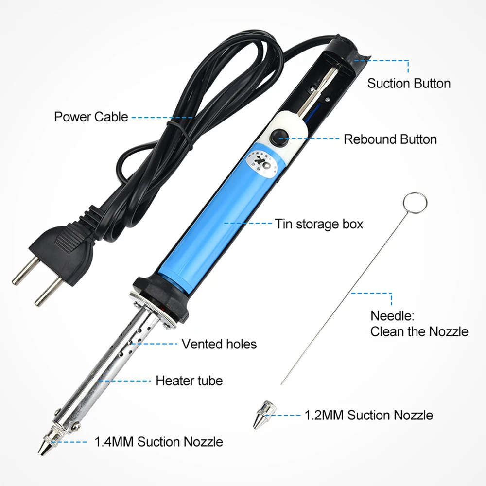 ปากกาดูดตะกั่วไฟฟ้า 2 in 1 พร้ - Desoldering Pump Solder บทวิจารณ์และราคา