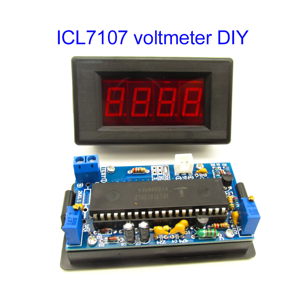 ชุดอุปกรณ์วัดแรงดันไฟฟ้า ICL71 - Diy Electronics Learning Kit บทวิจารณ์และราคา