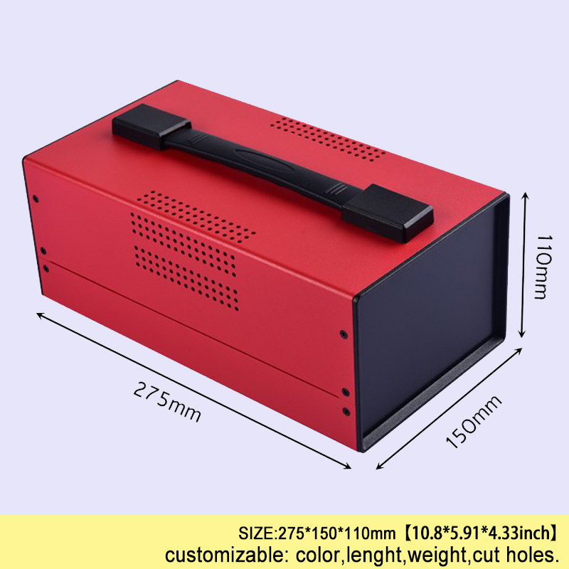 275x150x110 มม.เหล็กอิเล็กทรอน - Diy Electronics Cabinet บทวิจารณ์และราคา