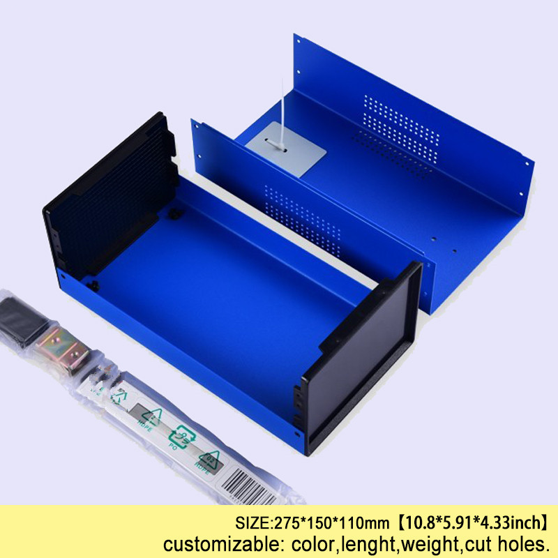 275x150x110 มม.เหล็กอิเล็กทรอน - Diy Electronics Cabinet บทวิจารณ์และราคา