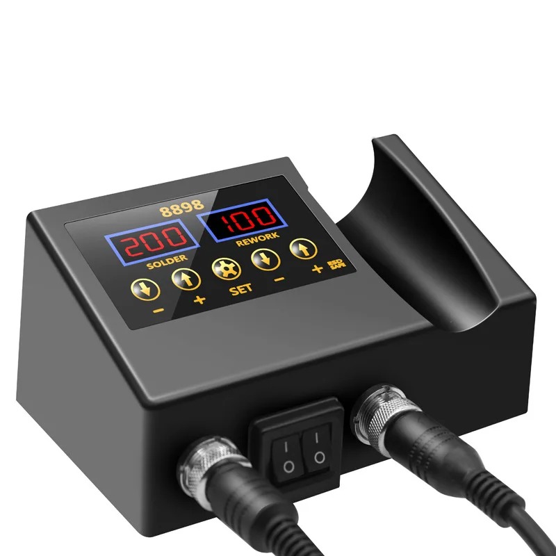 8898‑1 ชุดเครื่องบัดกรี 2-in-1 - Hot Air Rework Station บทวิจารณ์และราคา