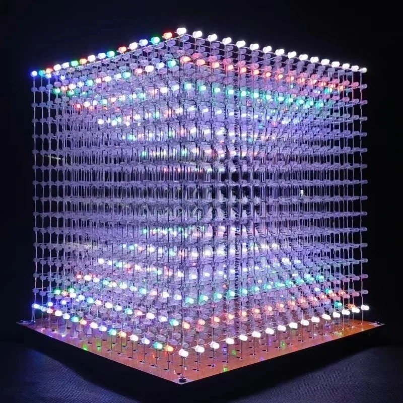 ชุดคิท 3D16mini Light Cube ขนา - Diy Electronics Parts บทวิจารณ์และราคา