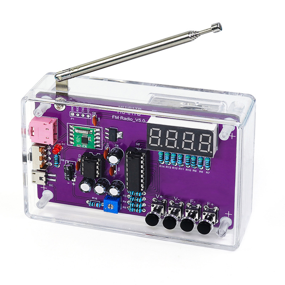 ชุดวิทยุ HU-017A/HU-017B, ชุด  - Diy Electronics Course บทวิจารณ์และราคา