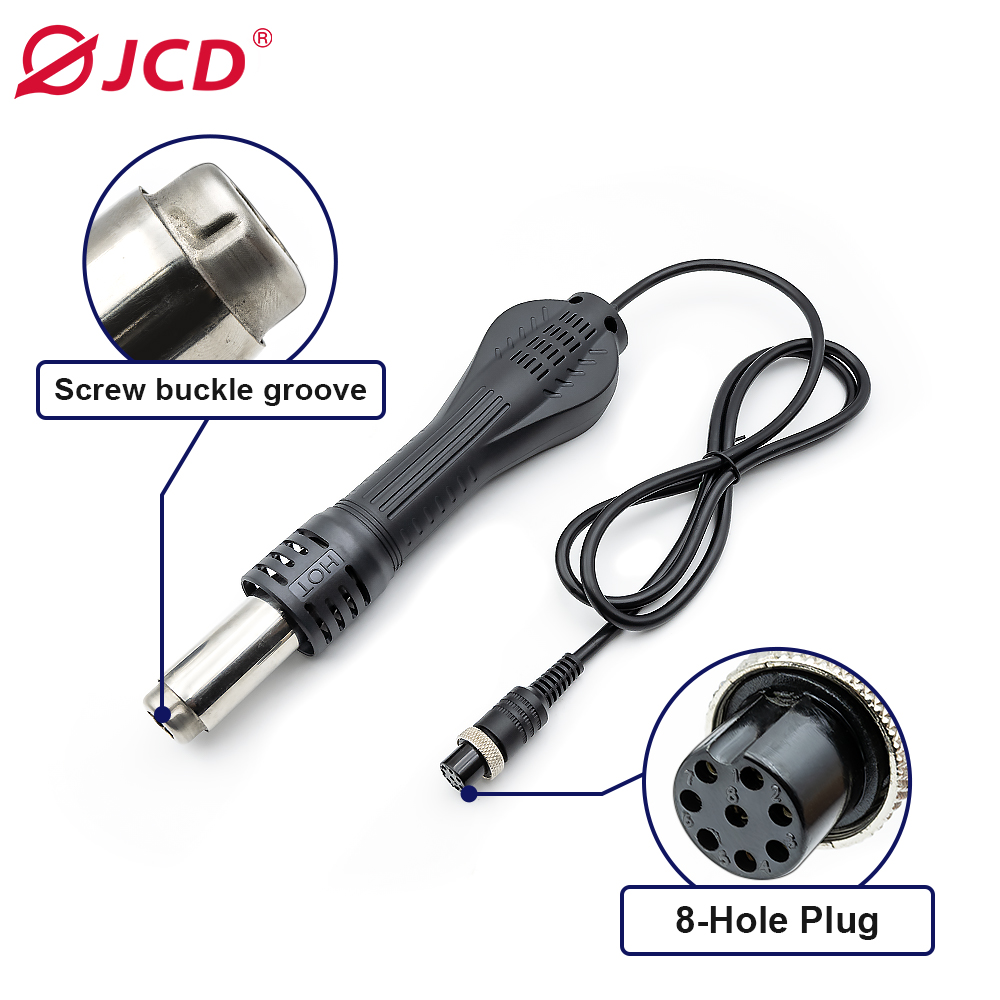 ด้ามจับปืนลมร้อน JCD 8 รู เหมา - Hot Air Rework Station บทวิจารณ์และราคา