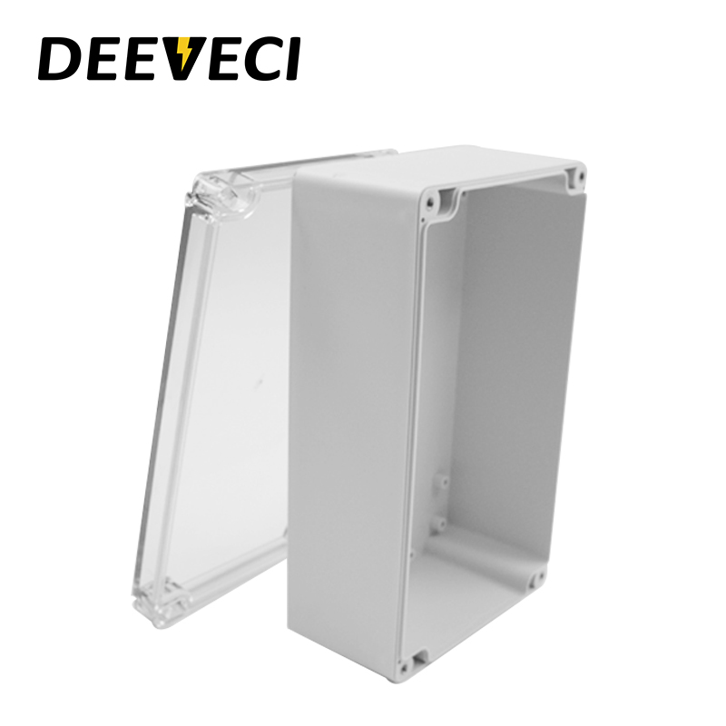 โปร่งใสกันน้ํากลางแจ้งEnclosur - Diy Electronics Box บทวิจารณ์และราคา