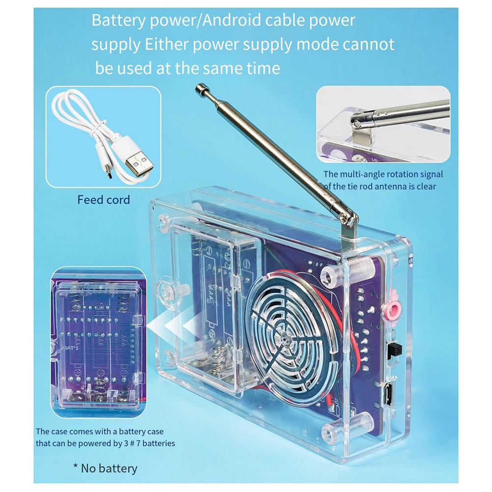 A72Z ใหม่ HU-017B DIY วิทยุ FM - Diy Electronics Project Kit บทวิจารณ์และราคา
