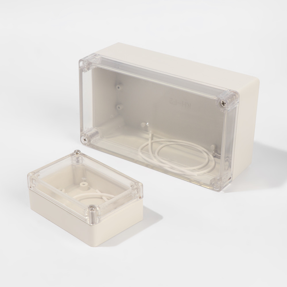 ตู้กันน้ำสีขาวกล่องเชื่อมต่อพล - Diy Electronics Box บทวิจารณ์และราคา