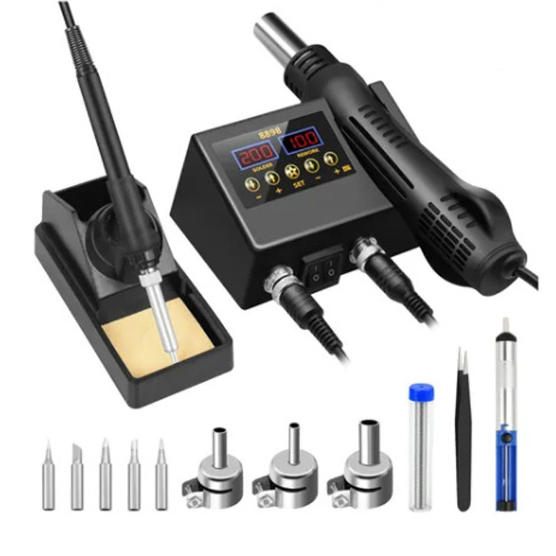 สถานีบัดกรีดิจิตอล 2 in 1 พร้อ - Hot Air Rework Station บทวิจารณ์และราคา