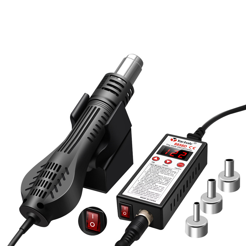 สถานีบัดกรีดิจิตอล 2 in 1 พร้อ - Hot Air Rework Station บทวิจารณ์และราคา