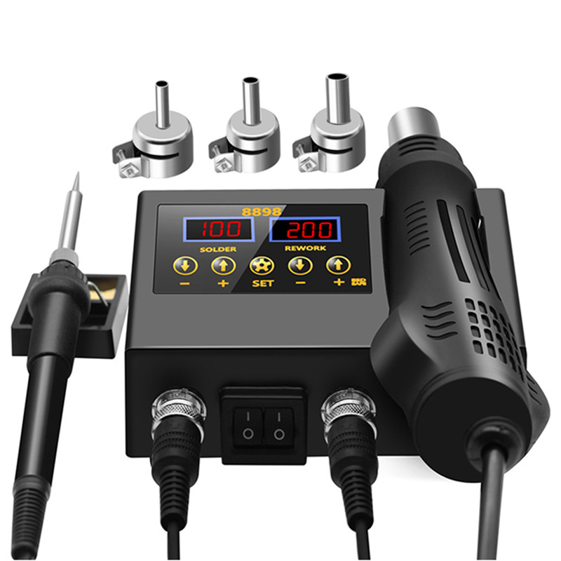 สถานีบัดกรีดิจิตอล 2 in 1 พร้อ - Hot Air Rework Station บทวิจารณ์และราคา