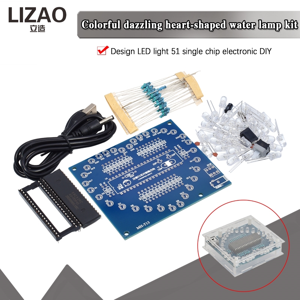 DIY ชุดอิเล็กทรอนิกส์รูปหัวใจส - Diy Electronics Course บทวิจารณ์และราคา