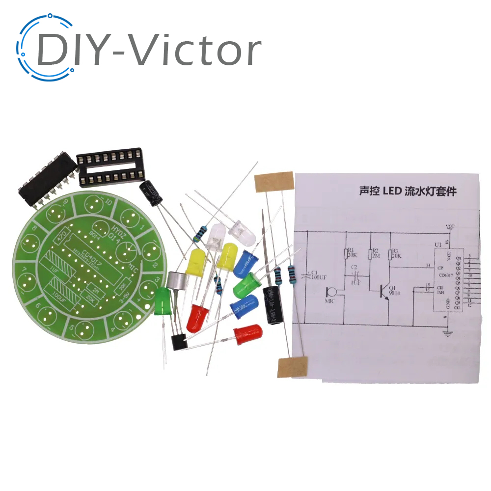 ชุดไฟแอลอีดีหมุนได้ควบคุมด้วยเ - Diy Electronics Lab บทวิจารณ์และราคา