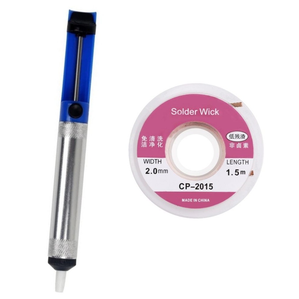 อลูมิเนียม Desoldering ปั๊มสูญ - Desoldering Pump Solder บทวิจารณ์และราคา