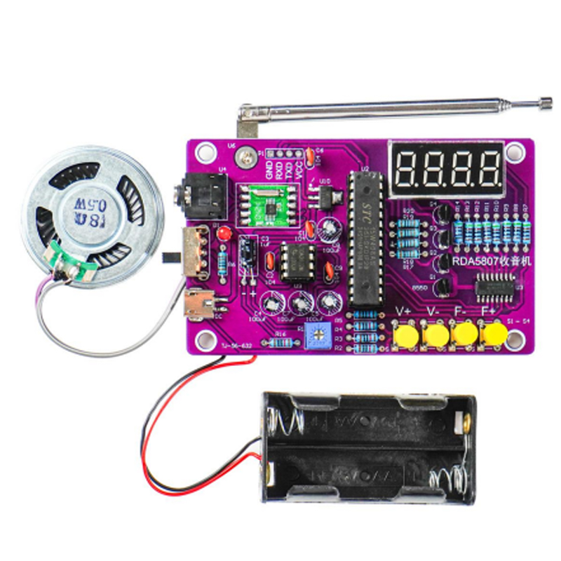 DIY วิทยุ FM ชุดอิเล็กทรอนิกส์ - Diy Electronics Project Kit บทวิจารณ์และราคา