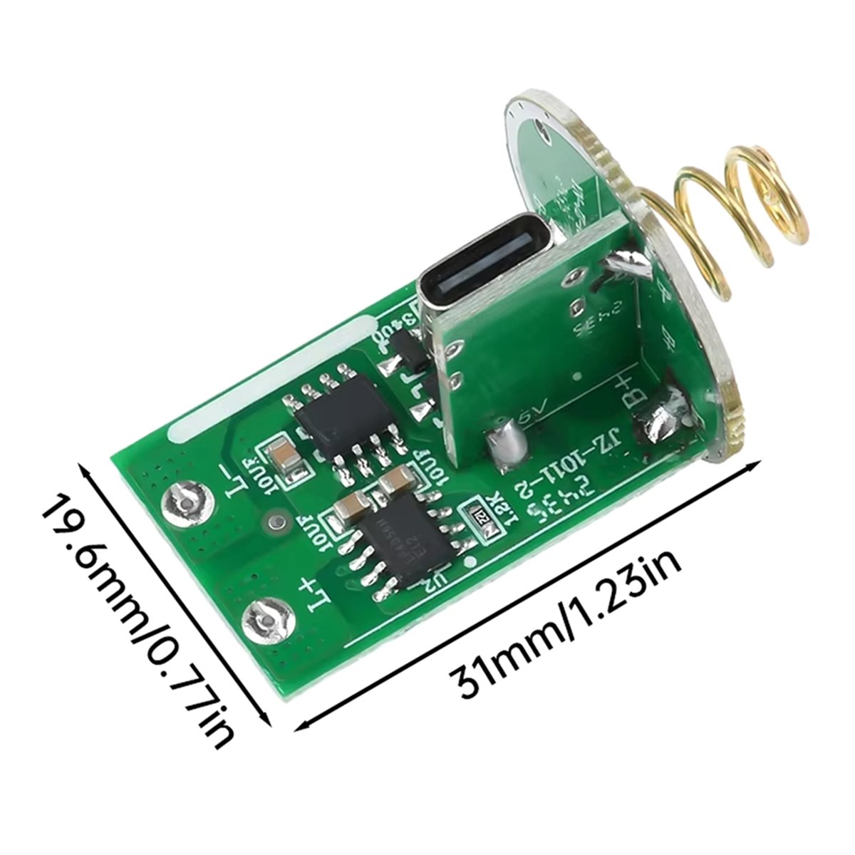 SWXF 2 ชิ้น 3-4.2V ไฟฉายไฟฟ้า  - Diy Electronics Circuits บทวิจารณ์และราคา
