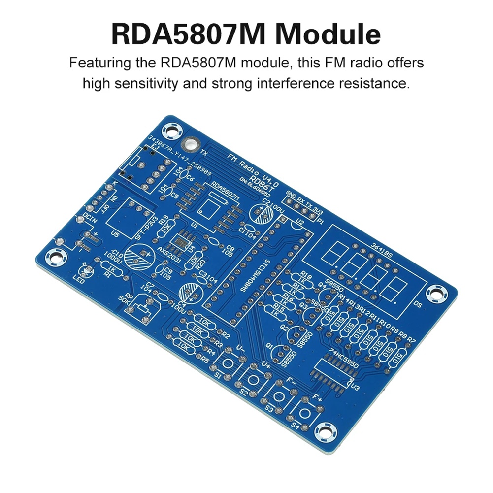 ชุดอุปกรณ์วิทยุ FM DIY แบบปรับ - Diy Electronics Projects For Beginners บทวิจารณ์และราคา