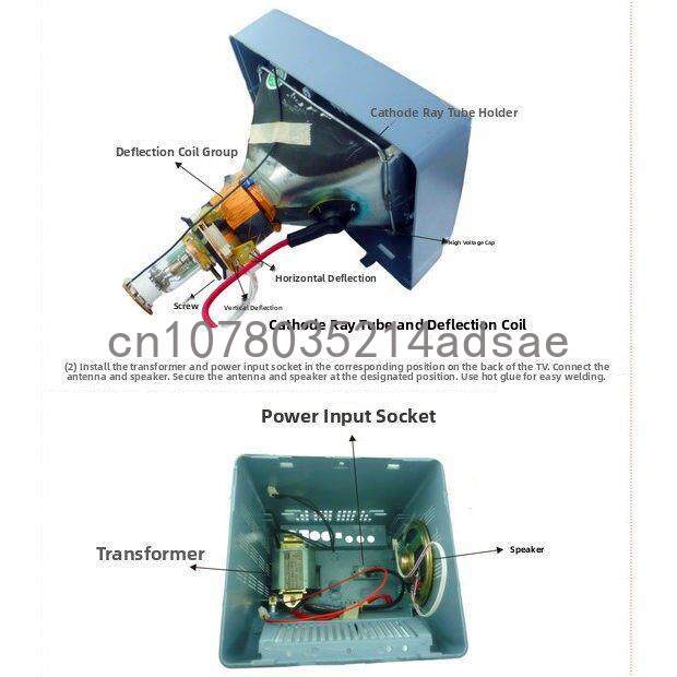 ชุดเมนบอร์ดทีวีขาวดำขนาด 5.5 น - Diy Electronics Parts บทวิจารณ์และราคา