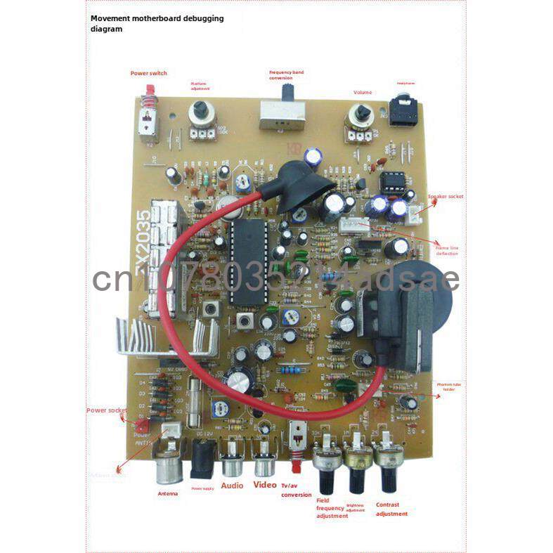 ชุดเมนบอร์ดทีวีขาวดำขนาด 5.5 น - Diy Electronics Parts บทวิจารณ์และราคา