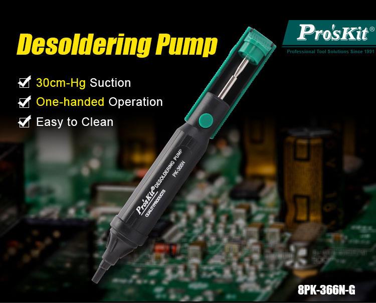 Pro'sKit ของแท้ 100% รุ่น 8PK- - Desoldering Pump Solder บทวิจารณ์และราคา