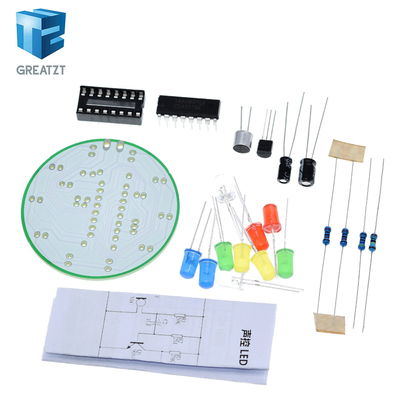 GREATZT CD4017 ชุดไฟ LED หมุนไ - Diy Electronics Lab บทวิจารณ์และราคา