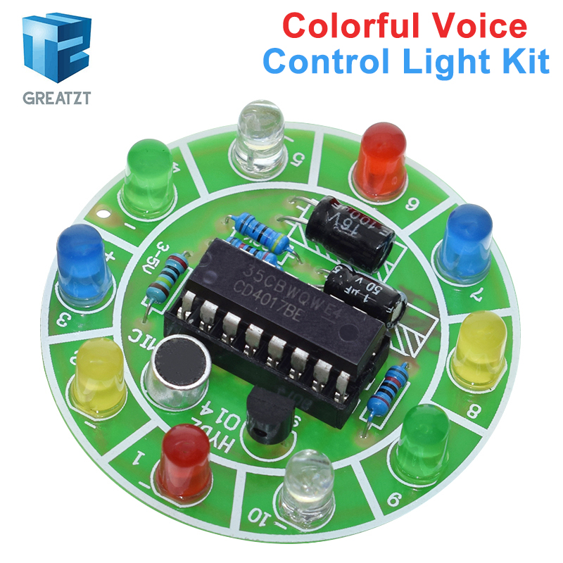GREATZT CD4017 ชุดไฟ LED หมุนไ - Diy Electronics Lab บทวิจารณ์และราคา