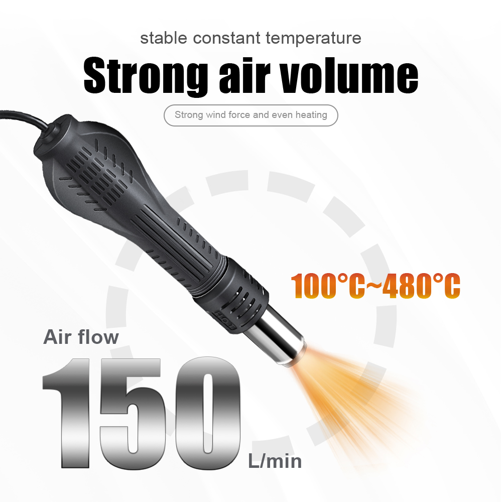 สถานีบัดกรี JCD 8898 750W 2 in - Hot Air Rework Station บทวิจารณ์และราคา